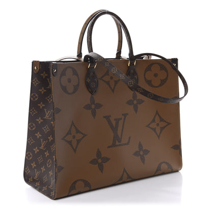 Louis Vuitton Reverse Monogram Giant Onthego GM 3 of 10