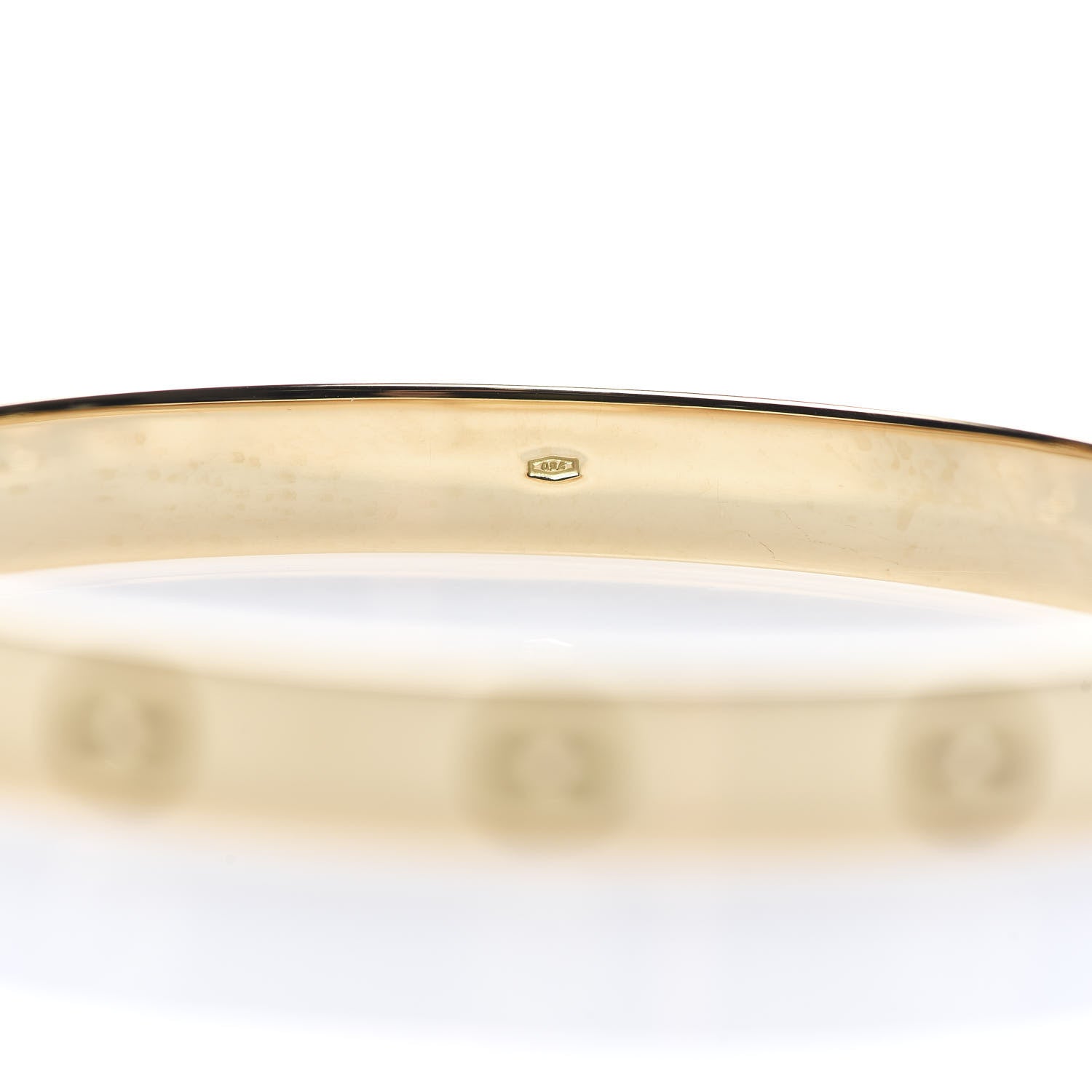 Cartier 18K Yellow Gold LOVE Bracelet 16 5 of 7