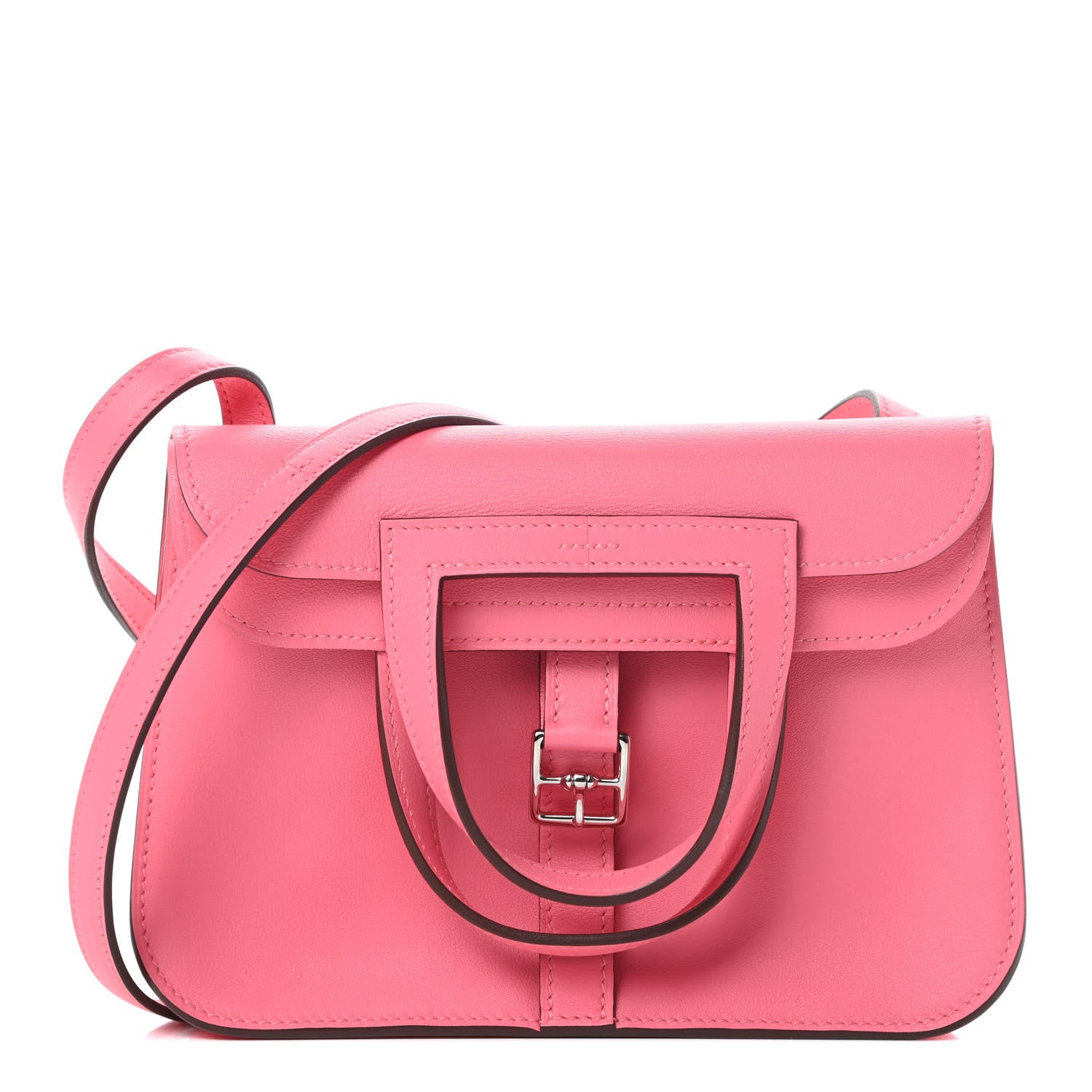 Hermes Swift Mini Halzan 22 Rose Azalee 1 of 13