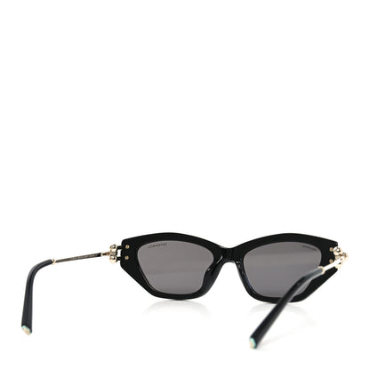 Tiffany Acetate HardWear Cat Eye Sunglasses TF4231U Black 3 of 7