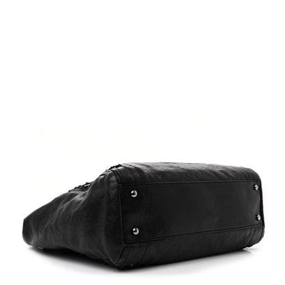 Chanel Glazed Calfskin Modern Chain Tote Black 4 of 14