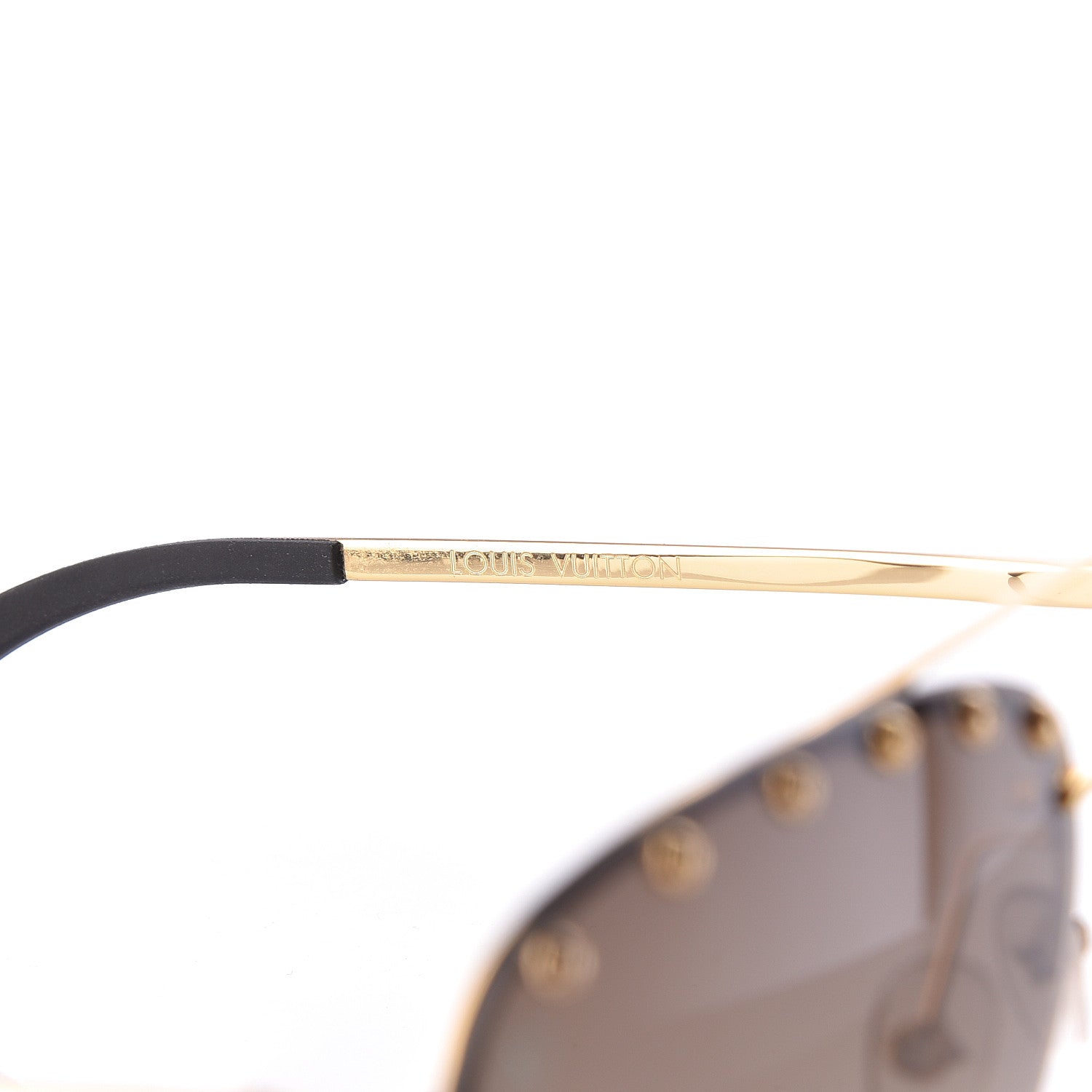 Louis Vuitton The Party Aviator Gradient Sunglasses Z0914U Brown 5 of 7