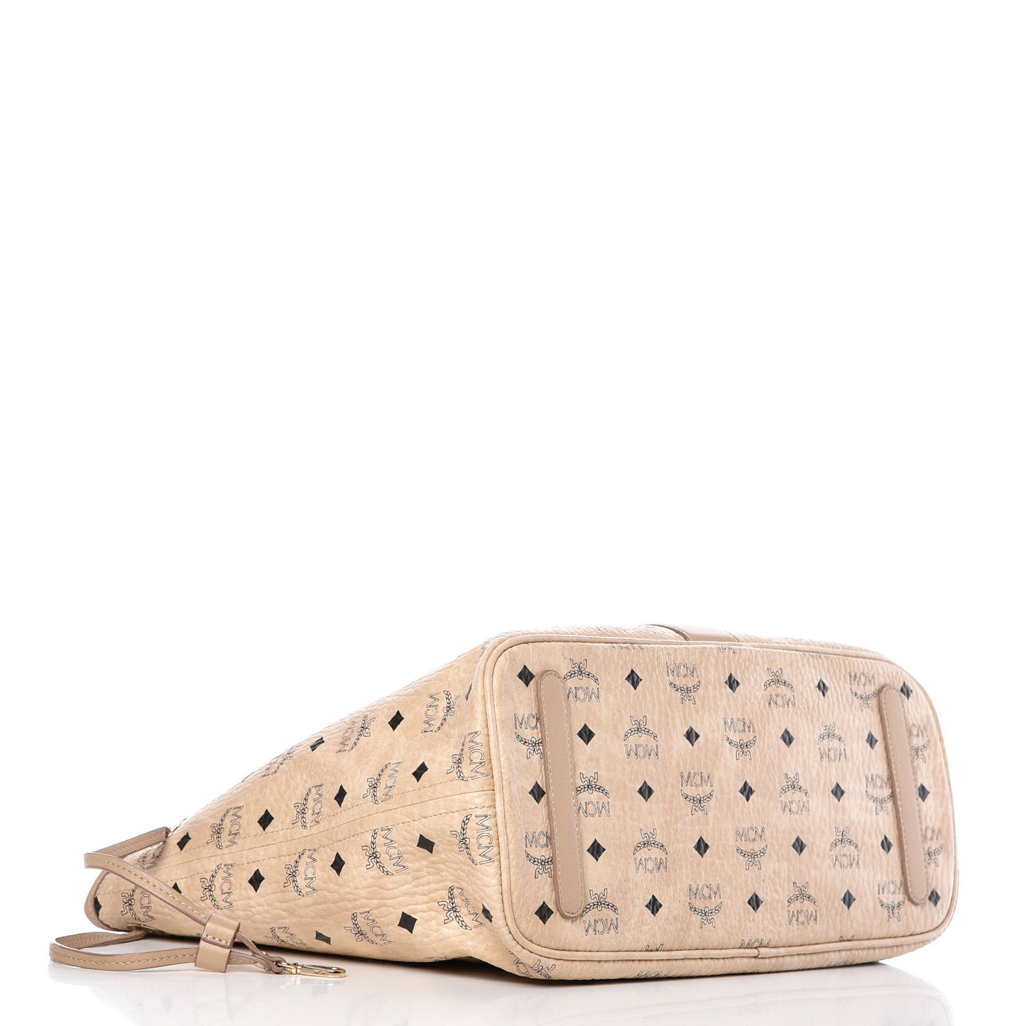 Visetos Medium Liz Reversible Shopper Tote Beige