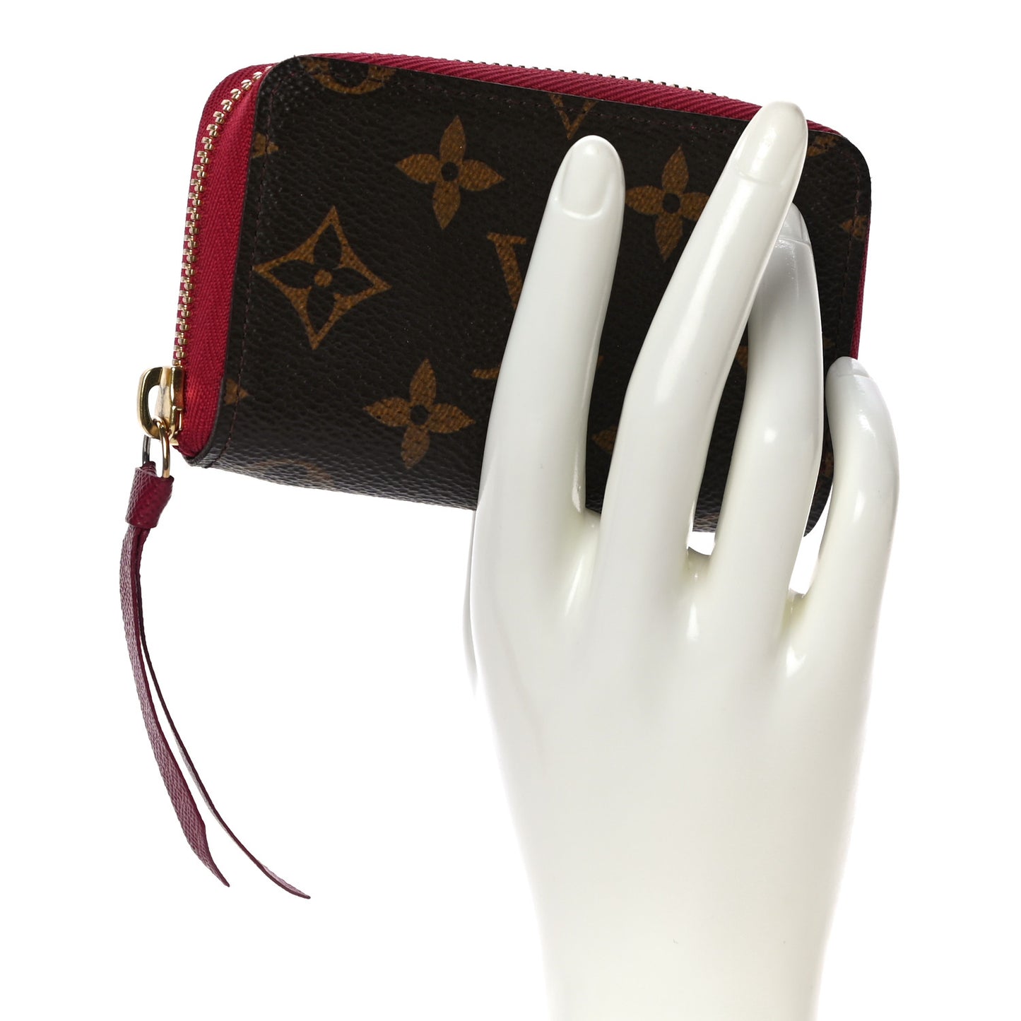 Monogram Zippy Multicartes Fuchsia