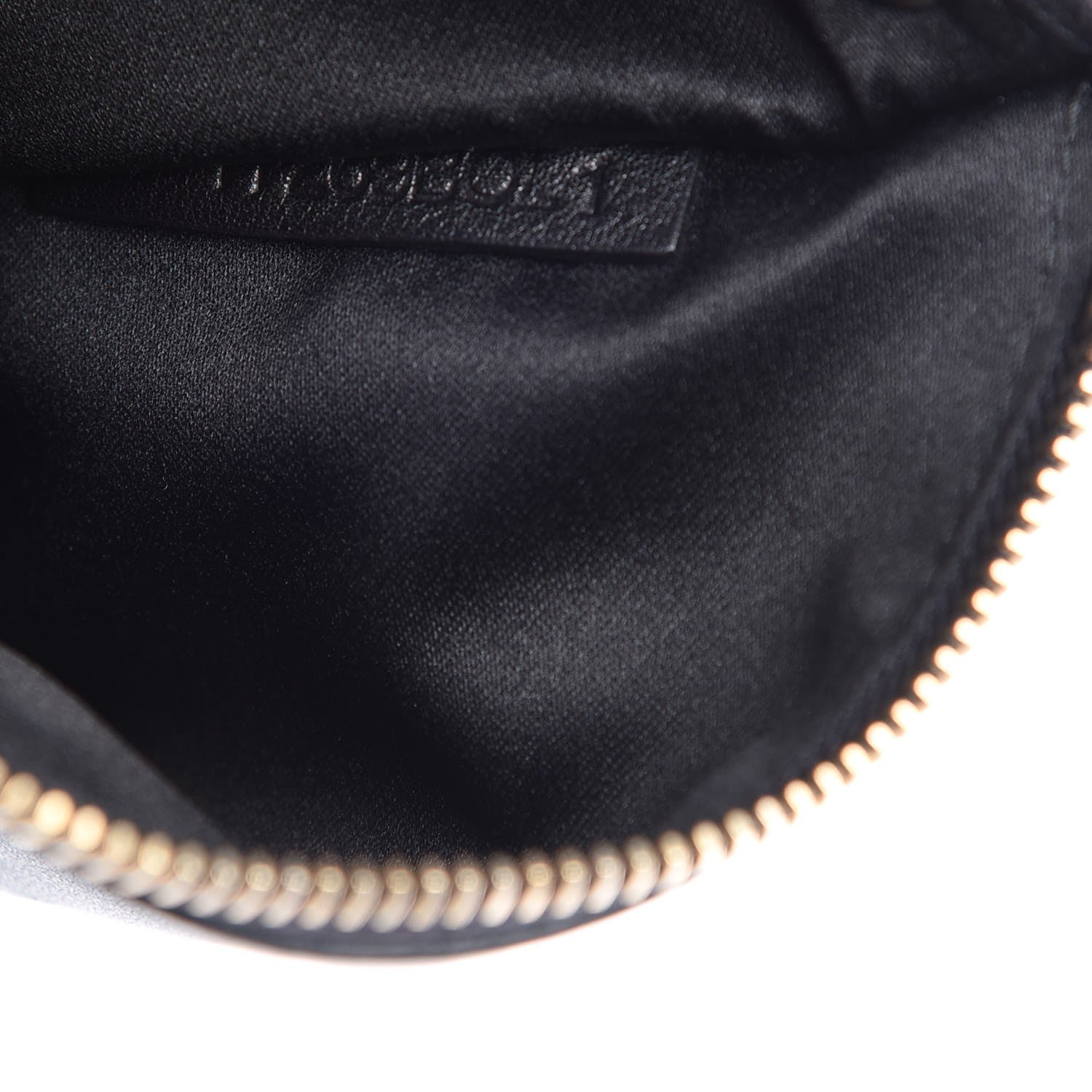 Valentino Garavani Vitello Large Rockstud Zip Pouch Black 7 of 8