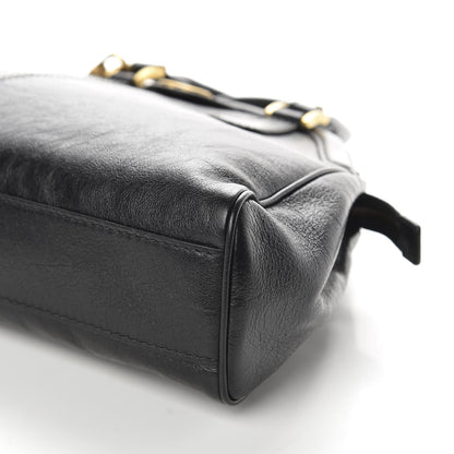 Gucci Calfskin Medium Re(Belle) Top Handle Bag Black 9 of 10