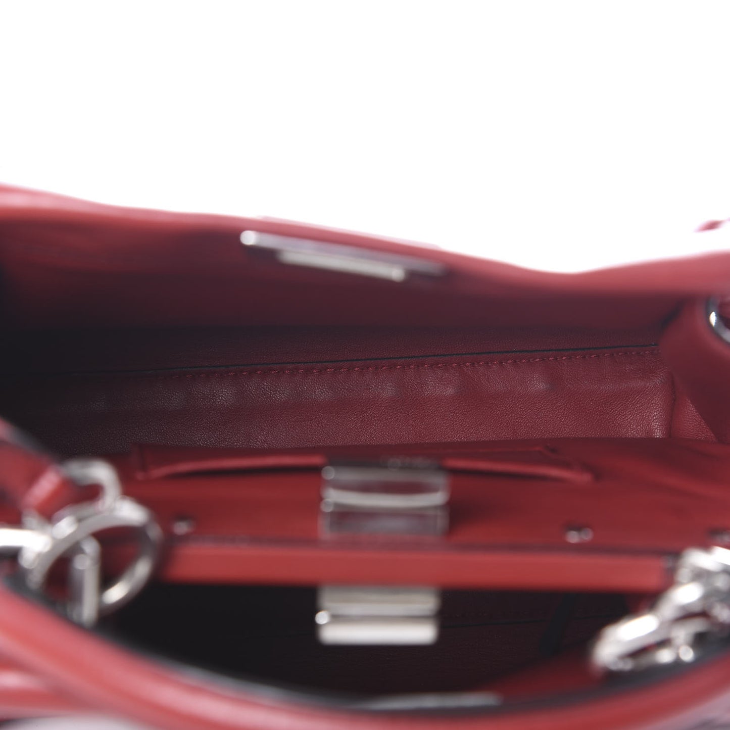 Nappa Lace Up Mini Peekaboo Iconic Satchel Ribes