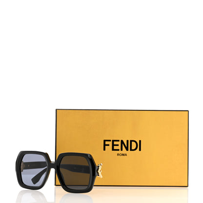 Fendi Acetate FF Diamonds Sunglasses FE40139I Black 7 of 7