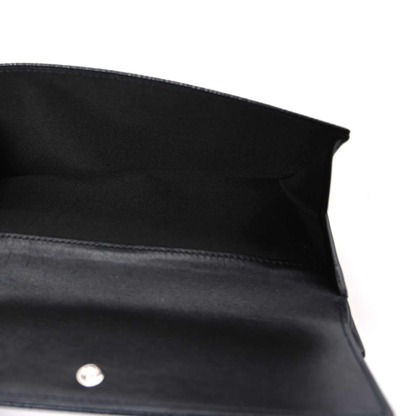 Caviar Timeless CC French Long Wallet Black