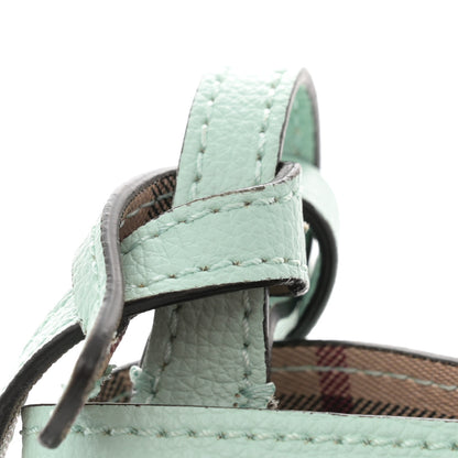 Burberry Calfskin Small Lorne Bucket Crossbody Pale Opal 11 of 12