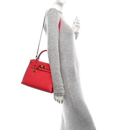 Hermes Epsom Kelly Sellier 28 Rouge Casaque 2 of 11