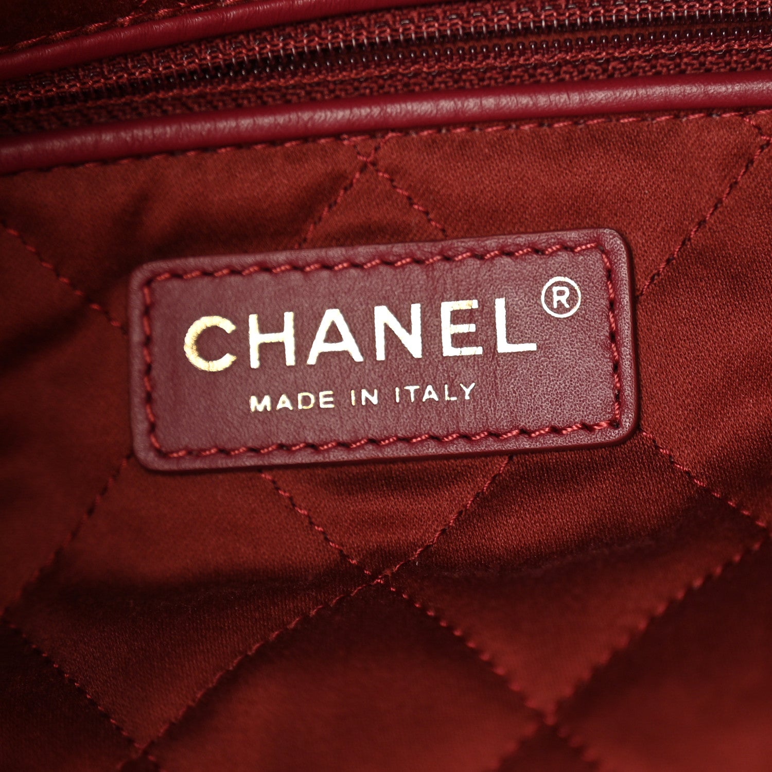 Chanel Tweed Quilted Chanel 22 Pink Burgundy 7 of 11