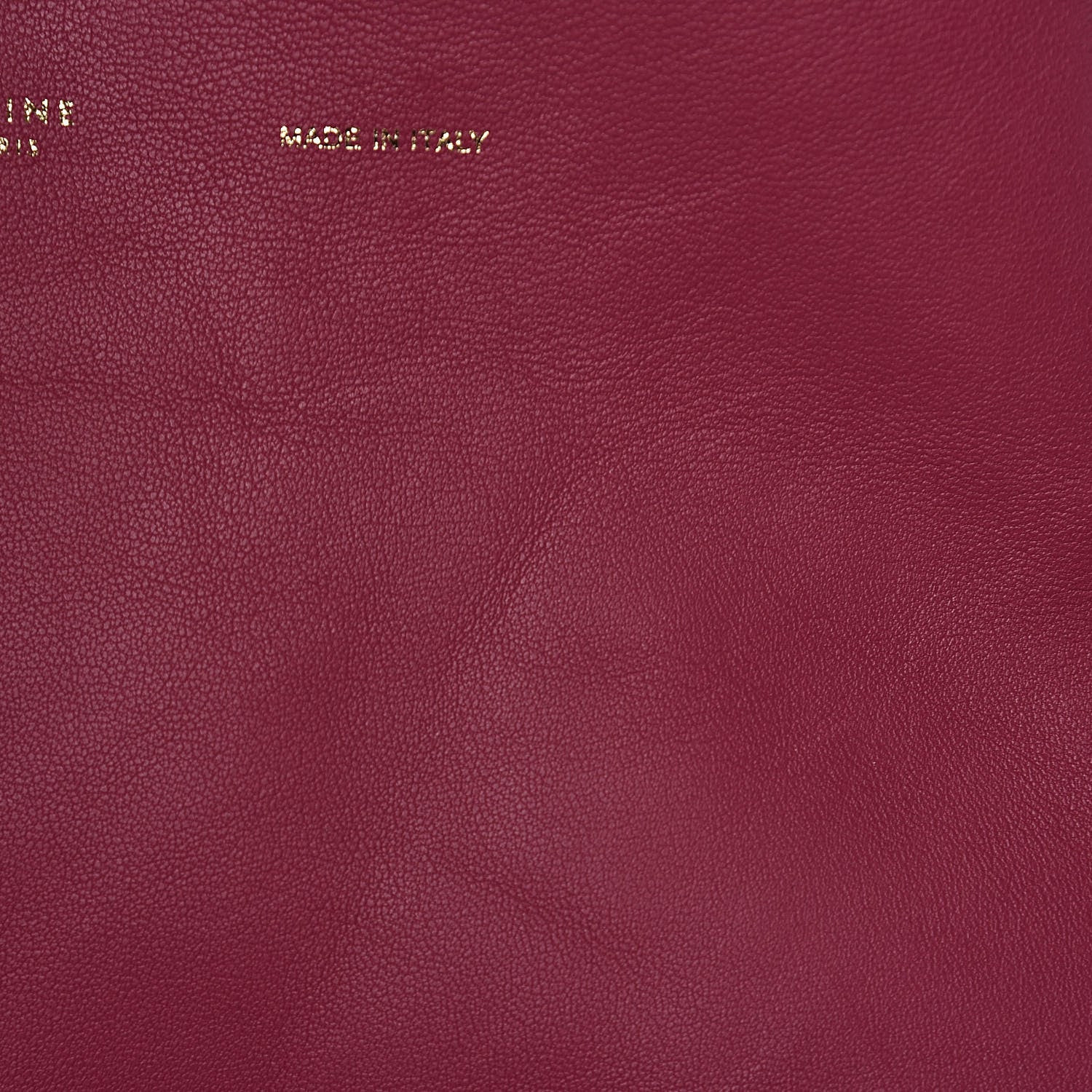 Celine Lambskin Horizontal Bi-Cabas Orchid Purple 10 of 12