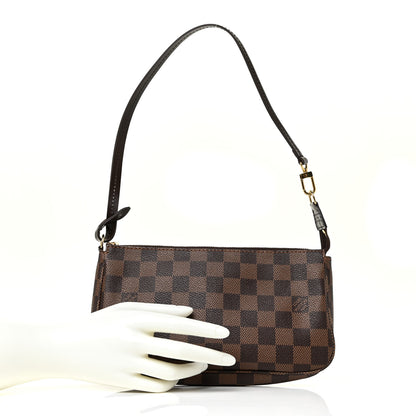 Louis Vuitton Damier Ebene Pochette Accessories NM 2 of 9
