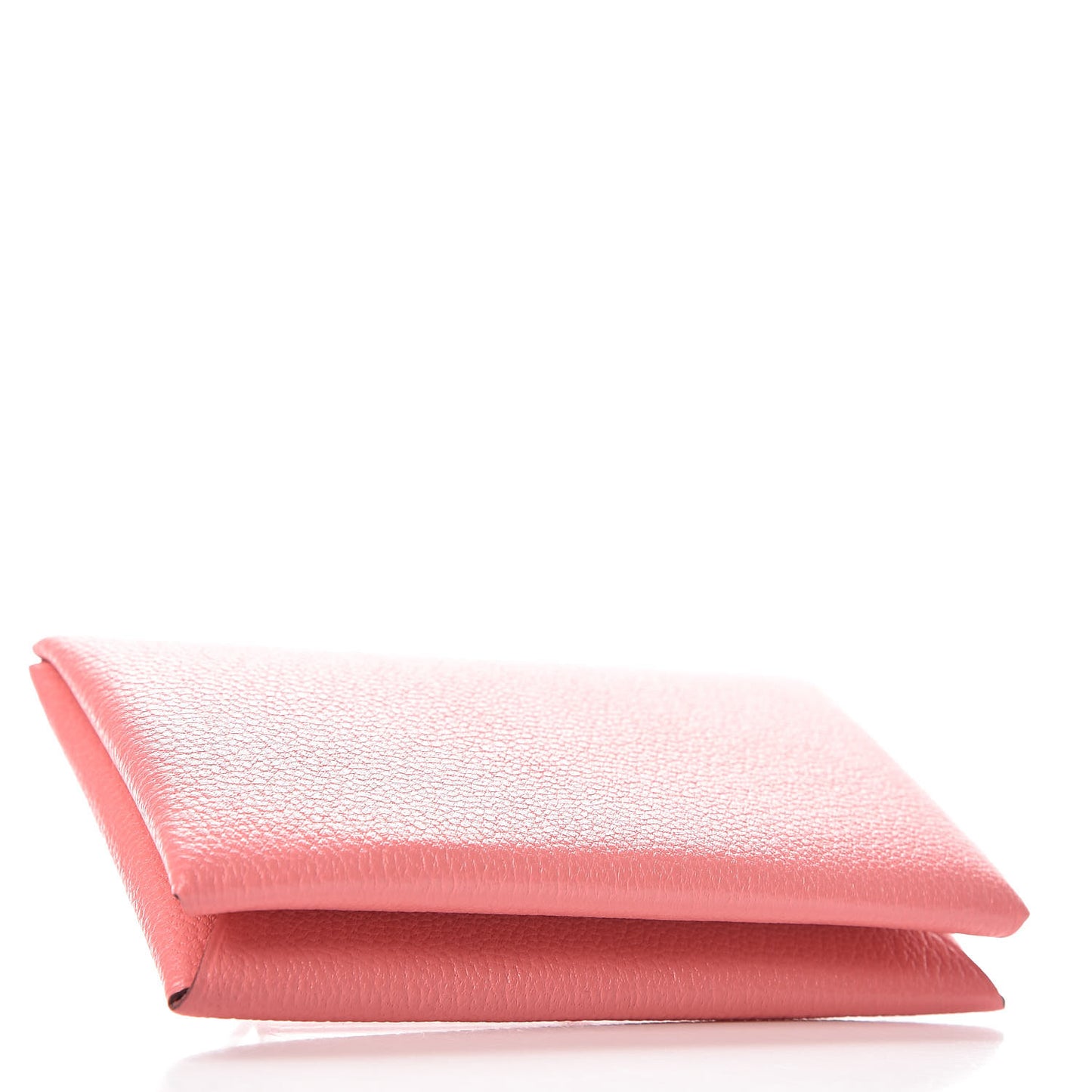 Chevre Mysore Calvi Card Case Rose Lipstick