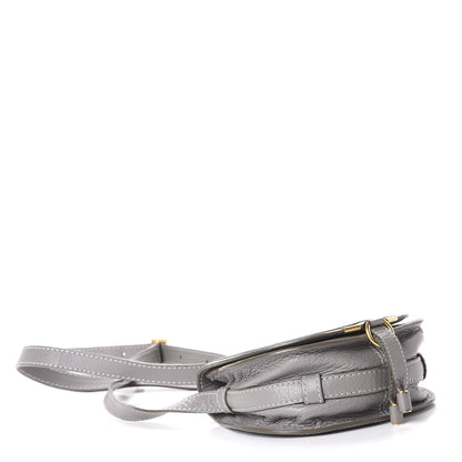 Chloe Calfskin Mini Marcie Round Crossbody Bag Cashmere Grey 4 of 11