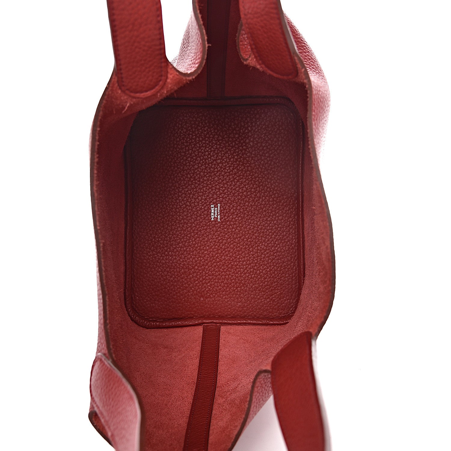 Hermes Taurillon Clemence Picotin Lock 22 MM Rouge Garance 5 of 12