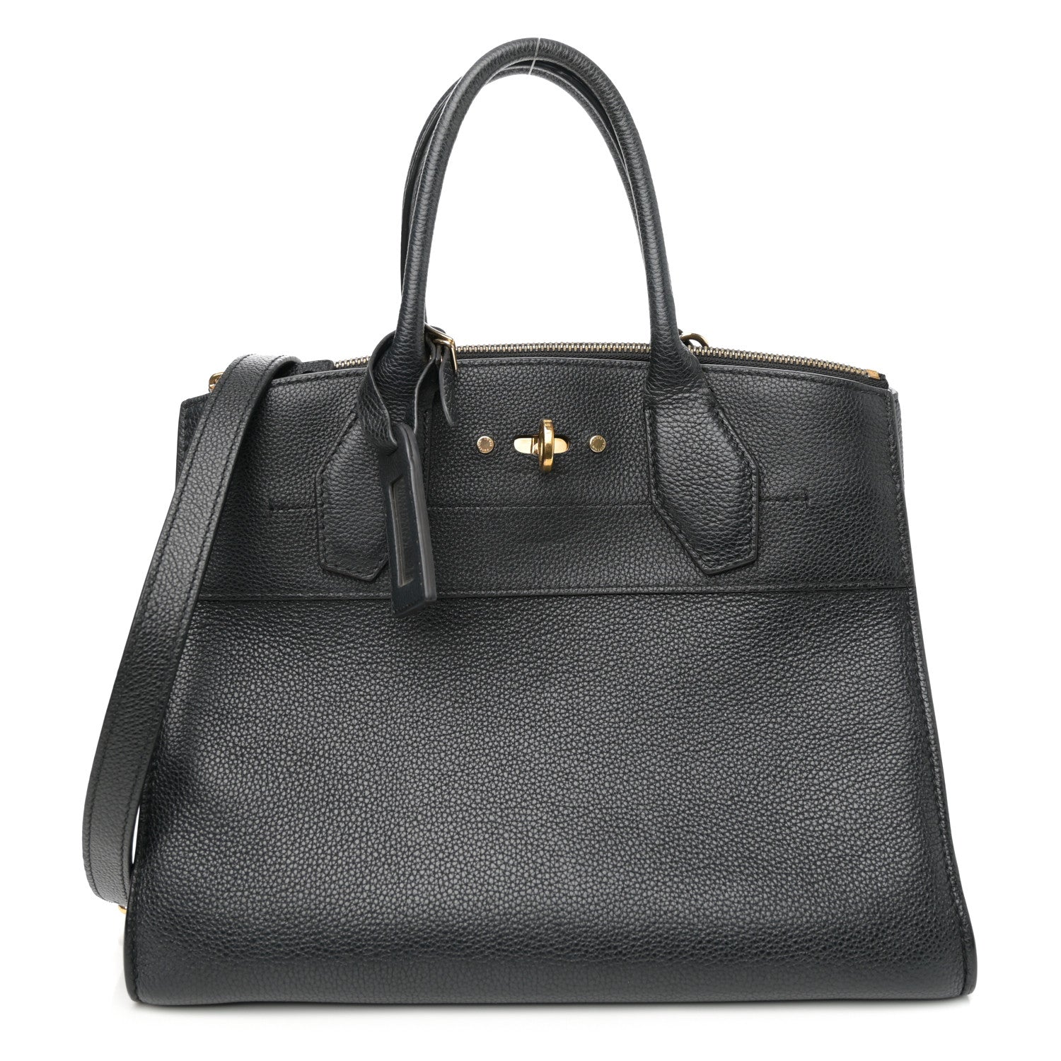 Louis Vuitton Taurillon City Steamer PM Black 1 of 11