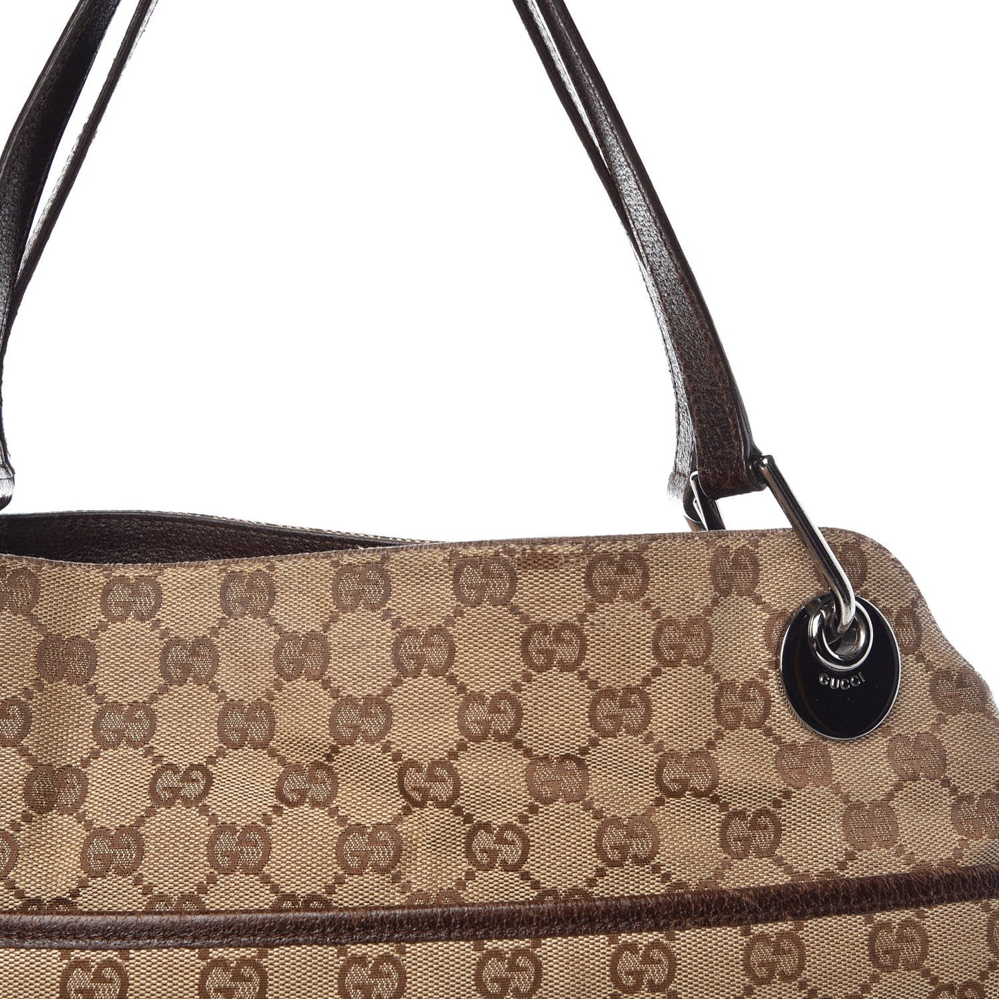 Monogram Medium Eclipse Shoulder Bag Dark Brown