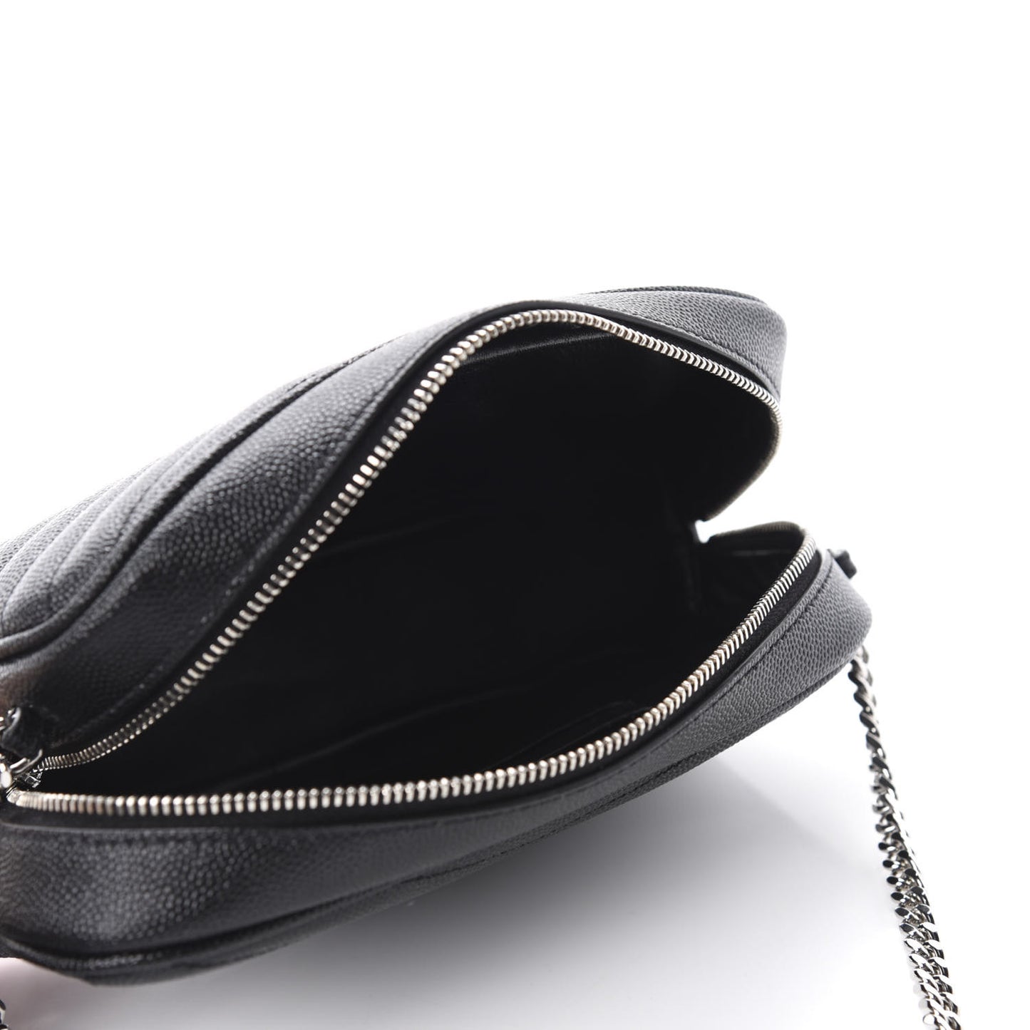 Grain De Poudre Matelasse Monogram Mini Lou Camera Bag Black