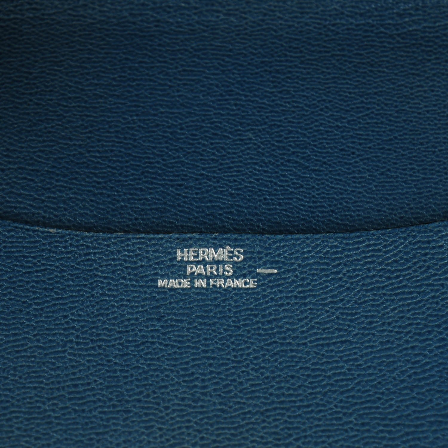 Hermes Lizard Grand Modele Agenda Cover Blue Jean 5 of 6