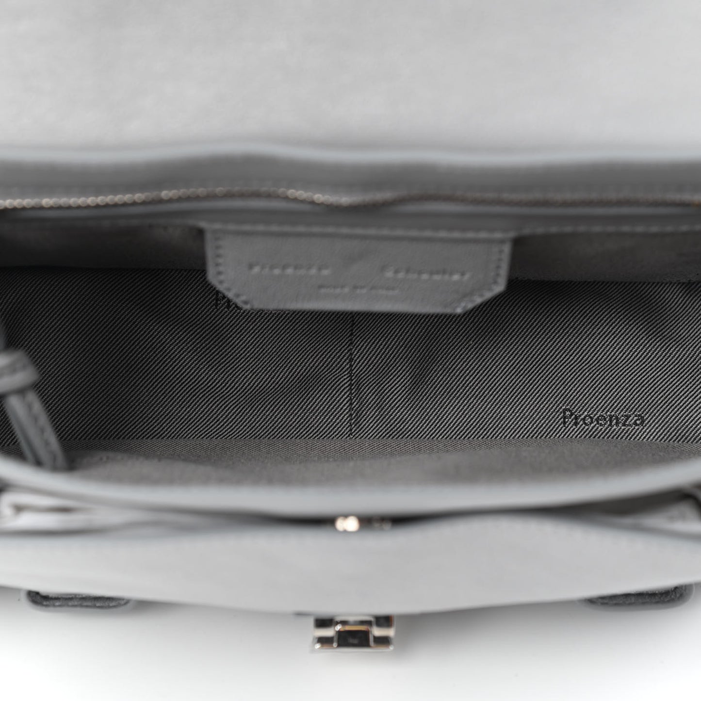 Lambskin Tiny PS1 Satchel Fog