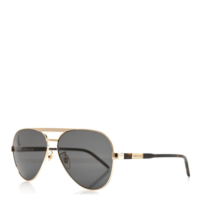 Gucci Acetate Aviator Sunglasses GG1163S Gold Tortoise 1 of 7