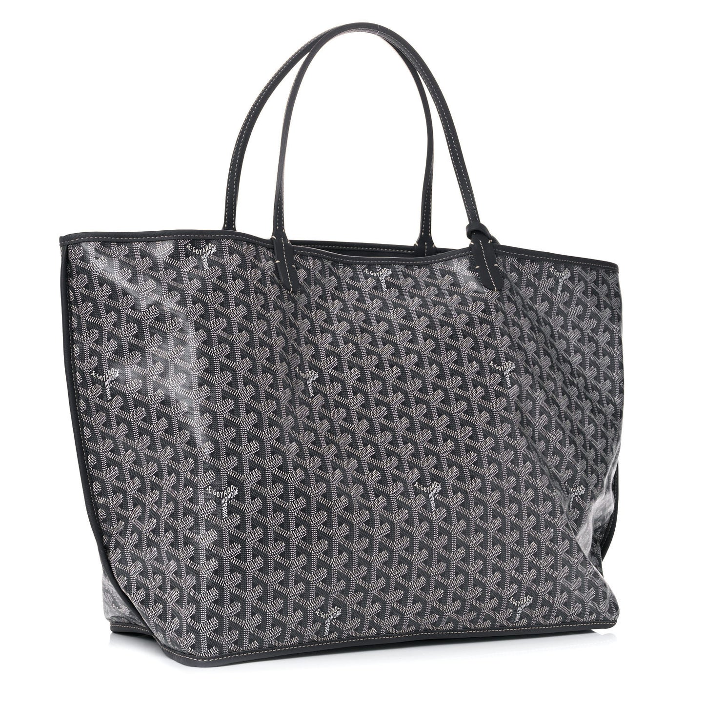 Goyardine Reversible Anjou GM Grey