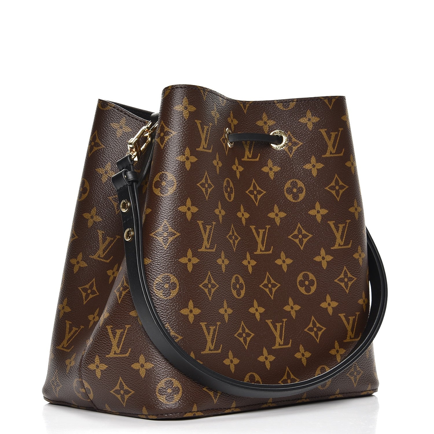 Louis Vuitton Monogram Neonoe MM Black 3 of 6