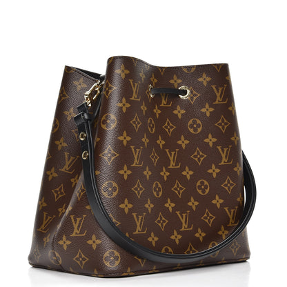 Louis Vuitton Monogram Neonoe MM Black 3 of 6