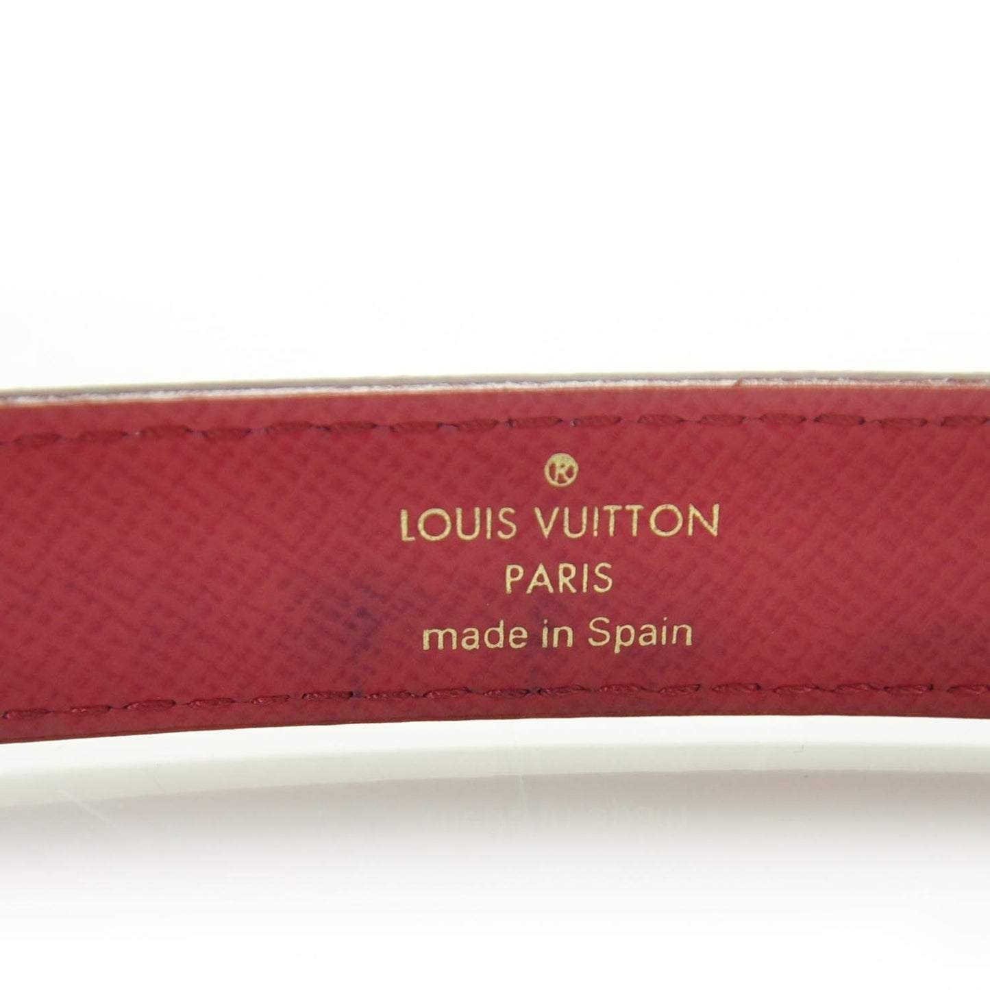 Monogram Multicolor LV Initiales Belt 80 32