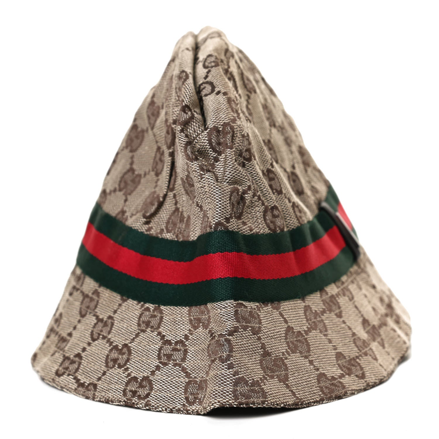 Gucci Monogram Web Bucket Hat L Brown 4 of 7