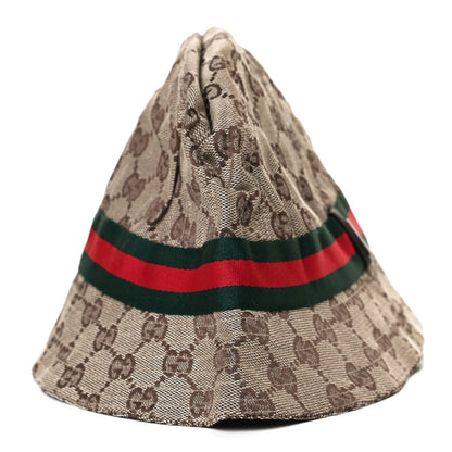 Gucci Monogram Web Bucket Hat L Brown 4 of 7