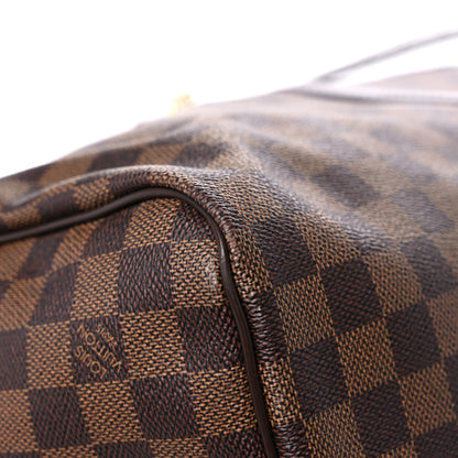 Louis Vuitton Damier Ebene Keepall Bandouliere 55 10 of 11