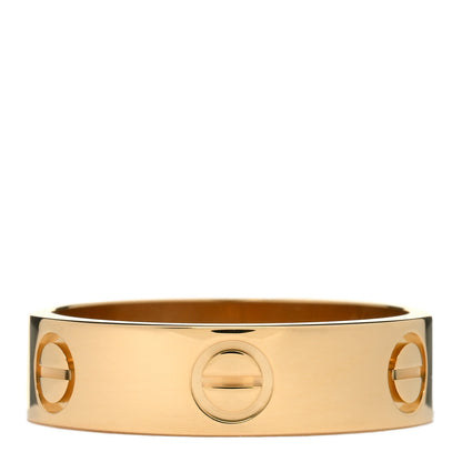 Cartier 18K Yellow Gold 5.5mm LOVE Ring 56 7.5 1 of 4
