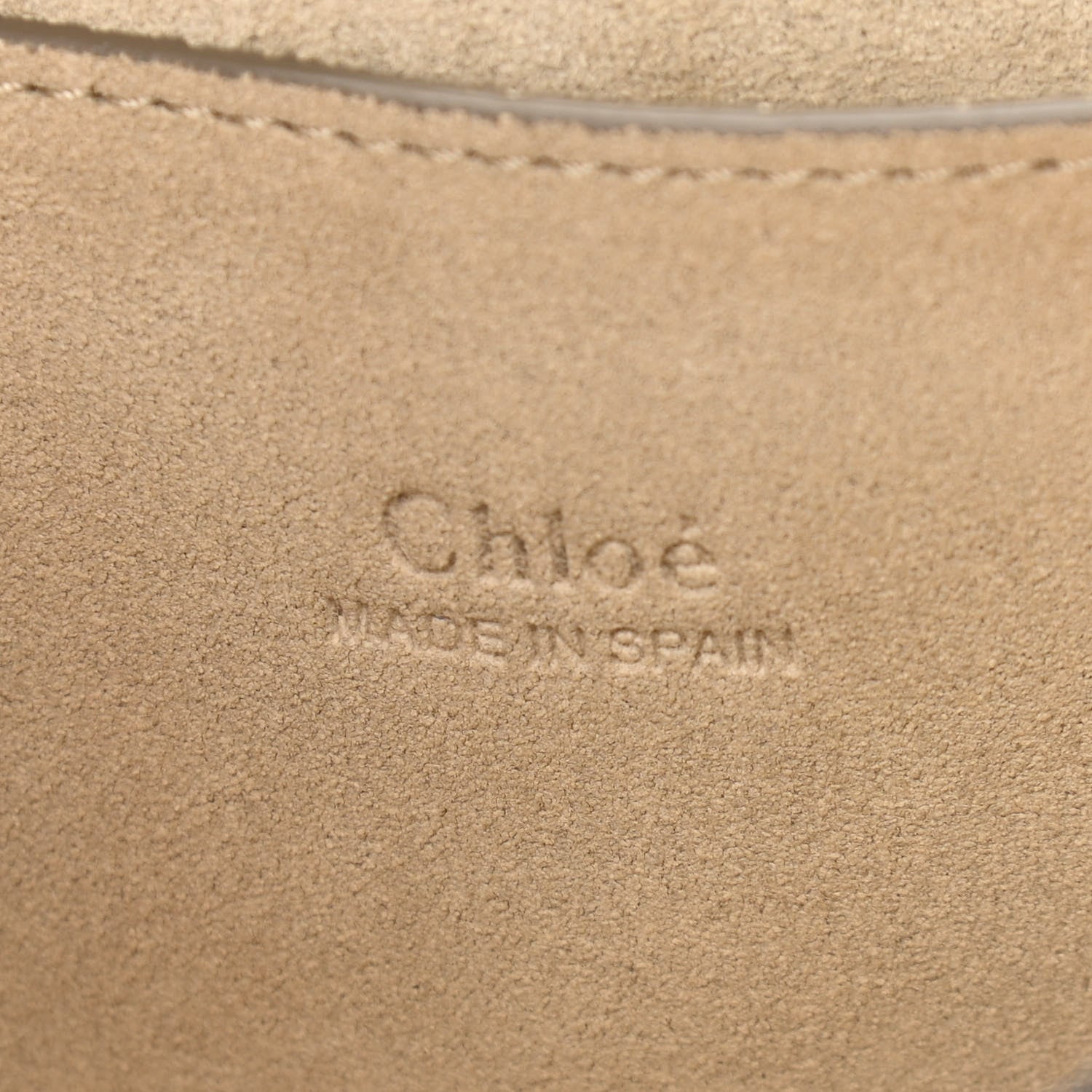Chloe Suede Calfskin Small Faye Shoulder Bag Motty Grey 6 of 10