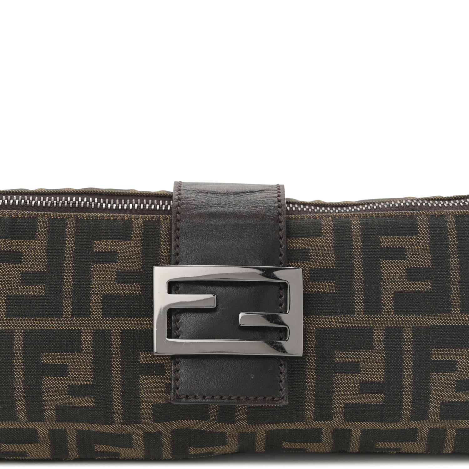 Fendi Zucca Baguette Shoulder Bag Tobacco 7 of 10