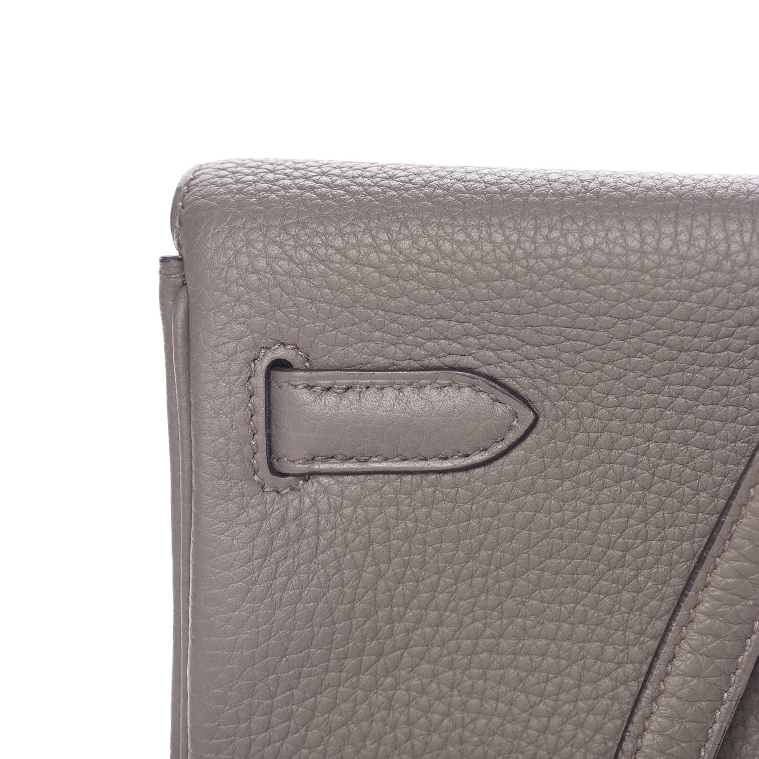 Hermes Taurillon Clemence Kelly Ado Backpack Etain 9 of 25