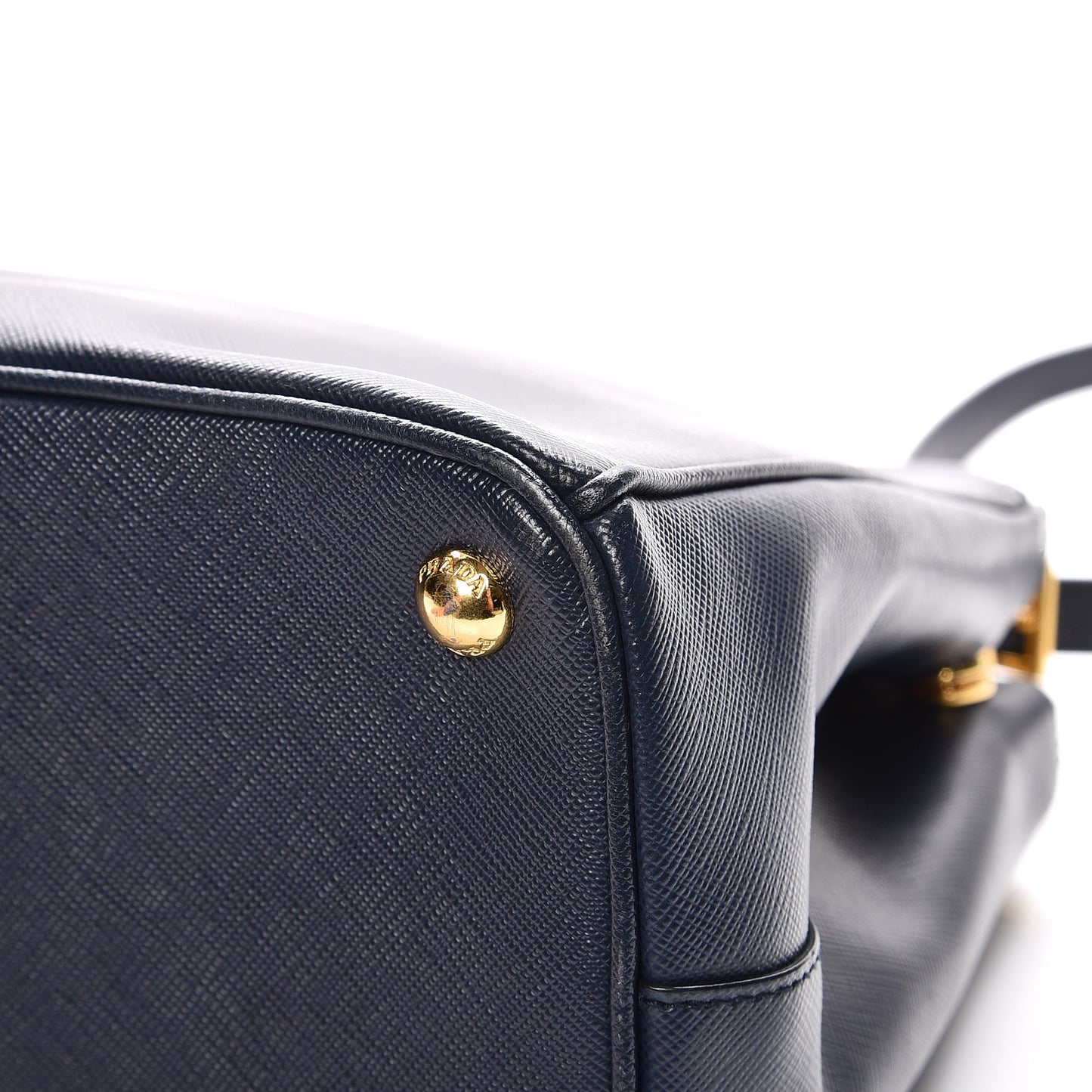 Saffiano Small Galleria Double Zip Tote Baltico