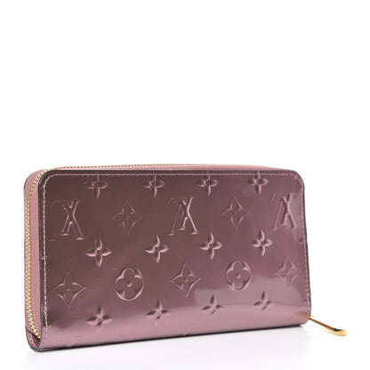 Louis Vuitton Vernis Zippy Wallet Metallic Pale Pink 3 of 9