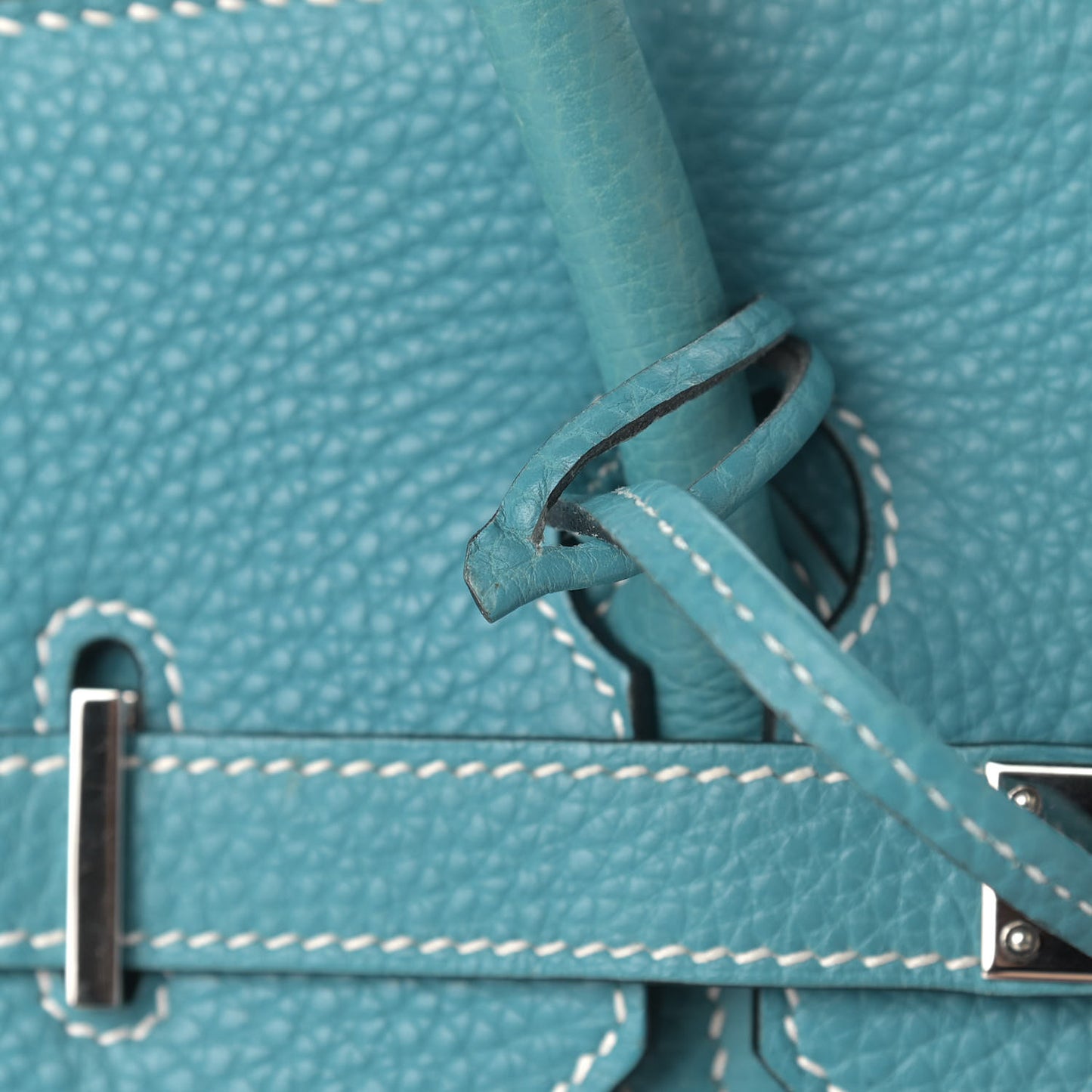 Togo Birkin 35 Blue Jean