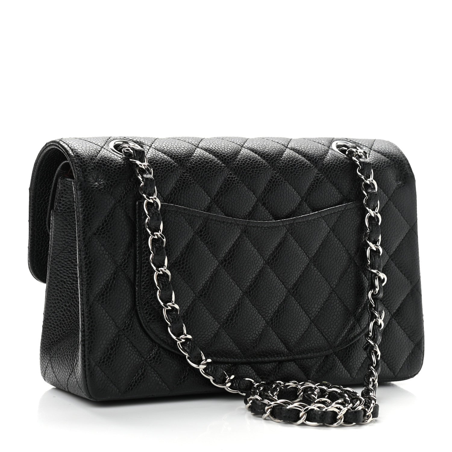 Chanel Caviar Quilted Small Double Flap Black 3 of 11