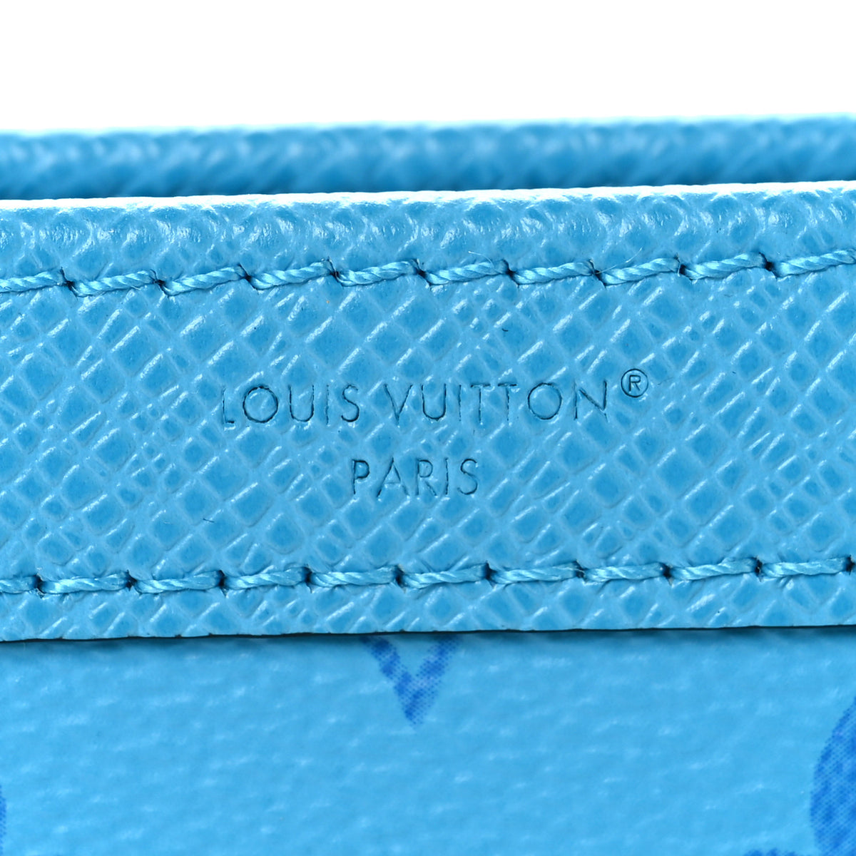 Louis Vuitton Monogram Gaston Wearable Wallet Tropical Blue 7 of 7