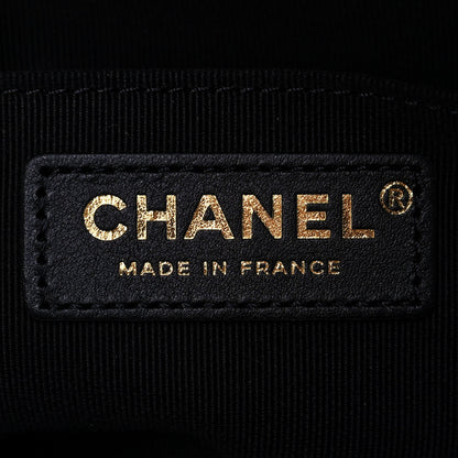 Chanel Calfskin Quilted Large Camera Case Black 6 of 13