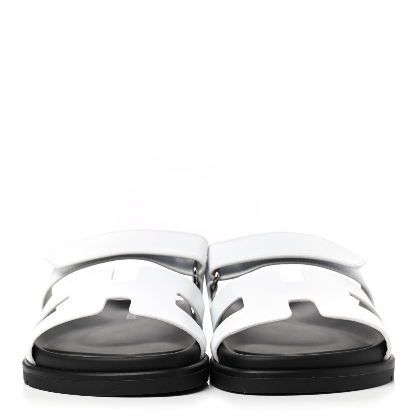 Calfskin Womens Chypre Sandals 36 White