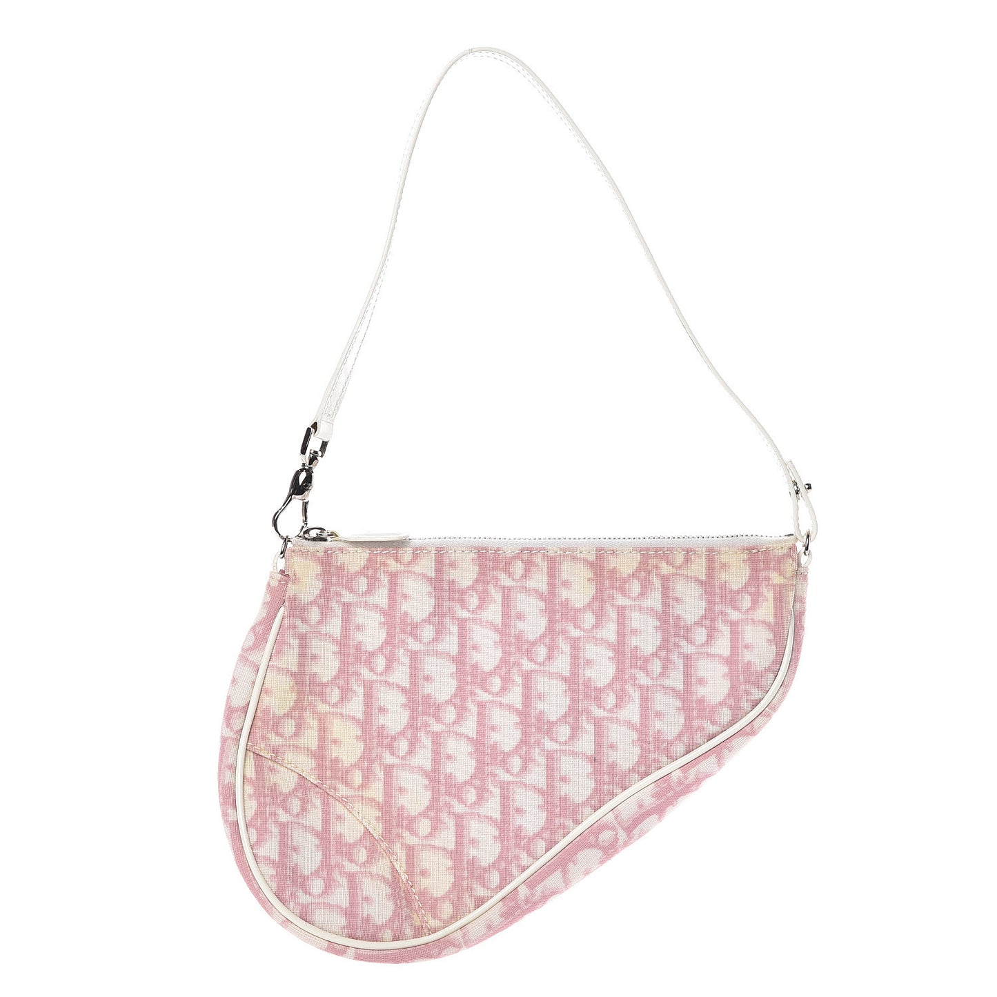 Monogram Mini Saddle Pochette Pink