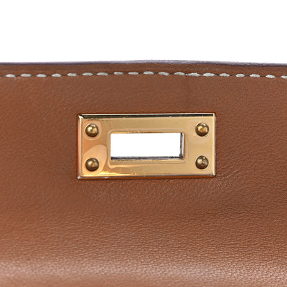 Hermes Epsom Mini Kelly Sellier 20 Gold 23 of 33