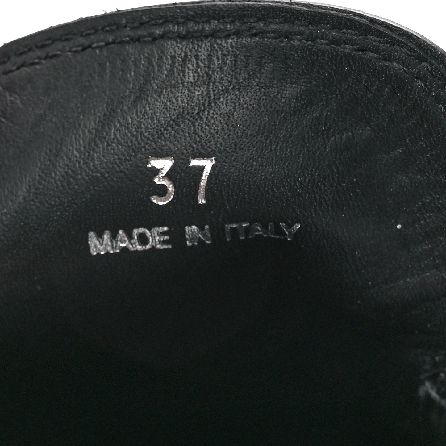 Spazzolato Triangle 40mm Loafer Mules 37 Black