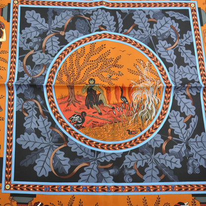 Hermes Silk Greek God and Goddess Mythology Scarf 90 4 of 7