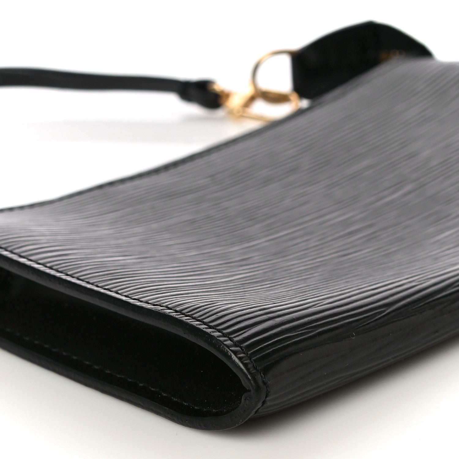Louis Vuitton Epi Pochette Accessories 21 Black 7 of 16
